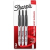 image:imageSharpie Retractable Permanent Markers Ultra Fine Point Black 3 Count