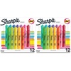 image:imageSharpie Tank Highlighters Assorted Colors Chisel Tip Back to School Essentials Teacher amp Office Supplies SmearResistant 12Pack1 Count Pack of 24